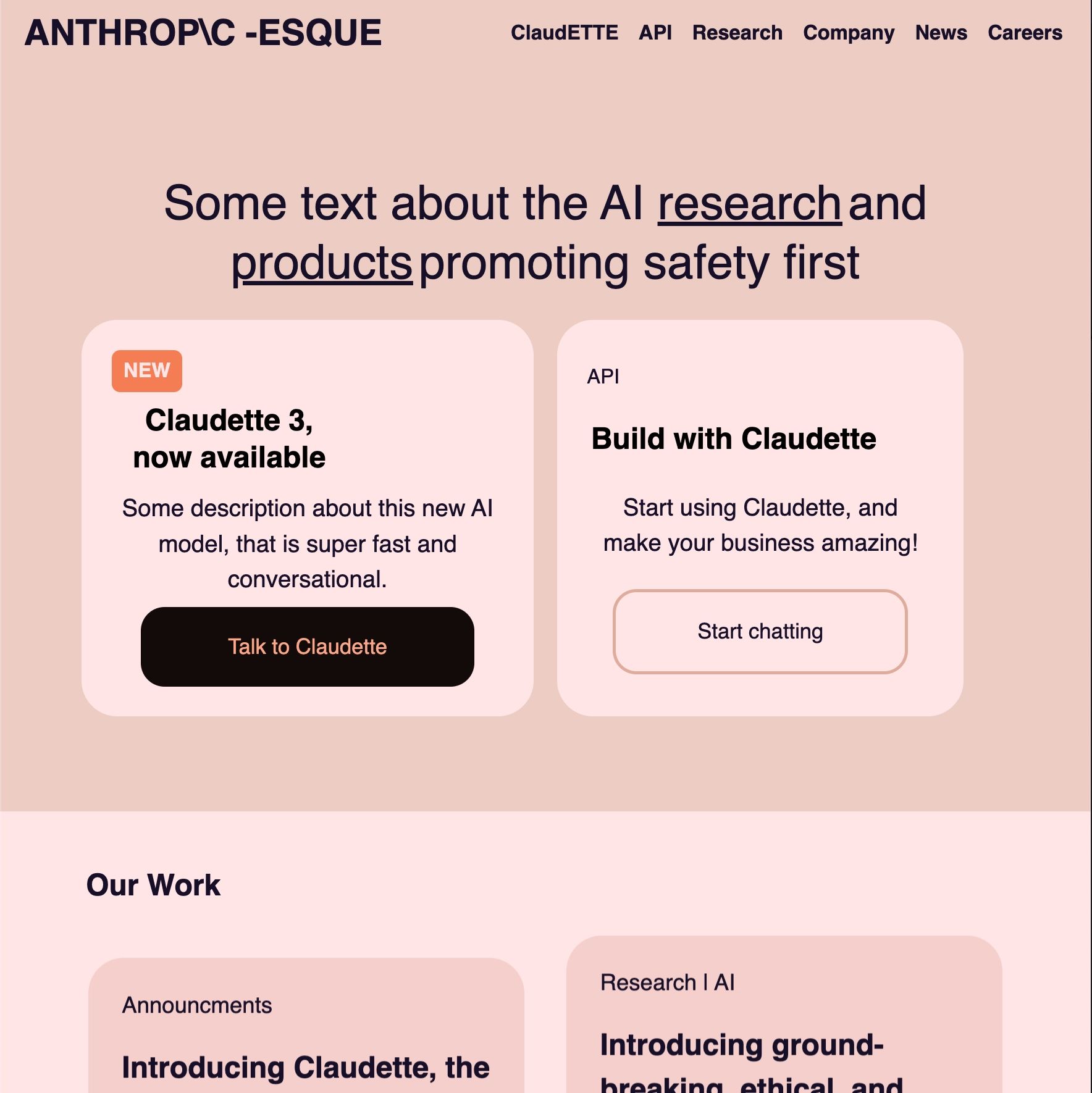 Anthropic Clone