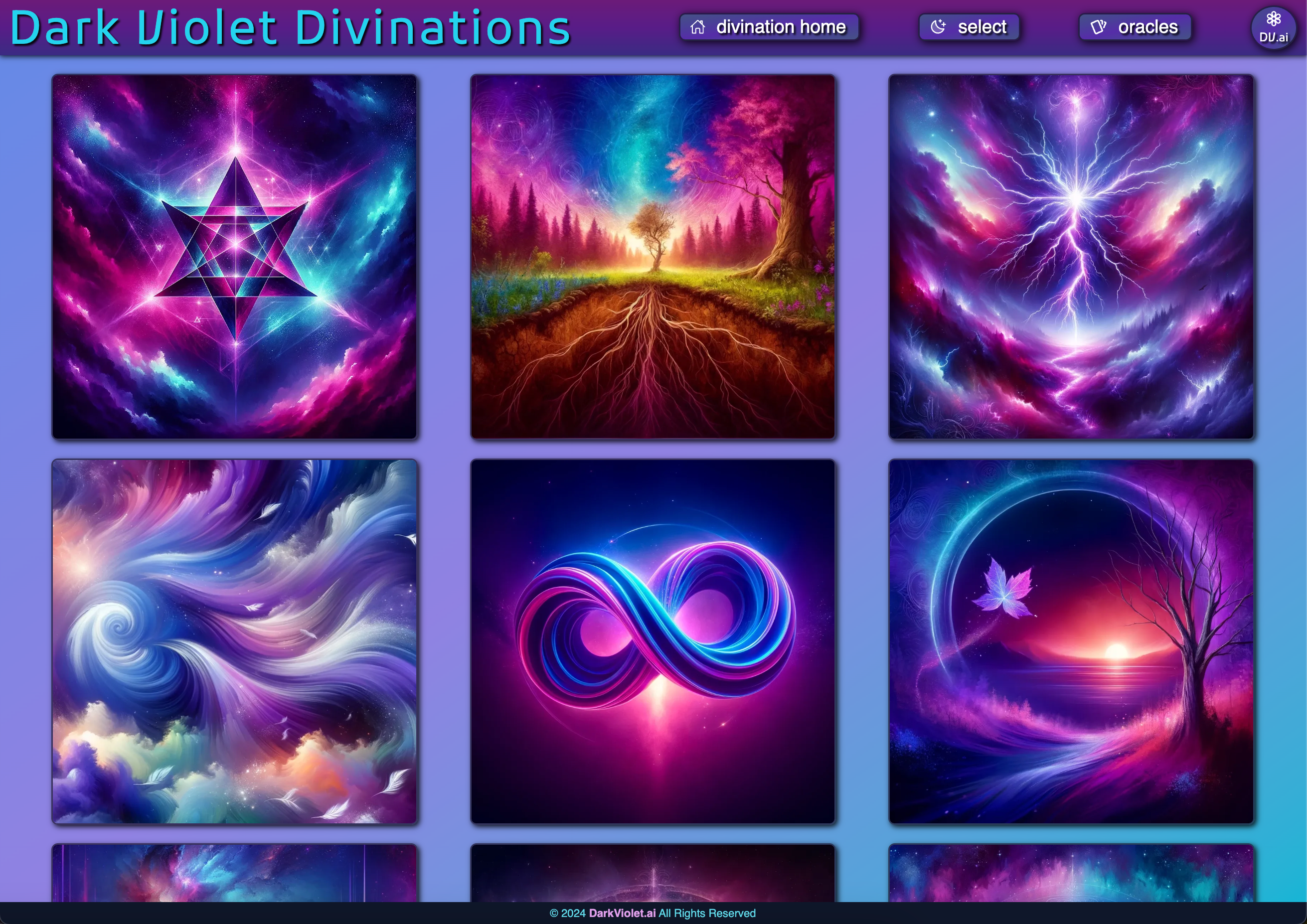 Dark Violet Divinations