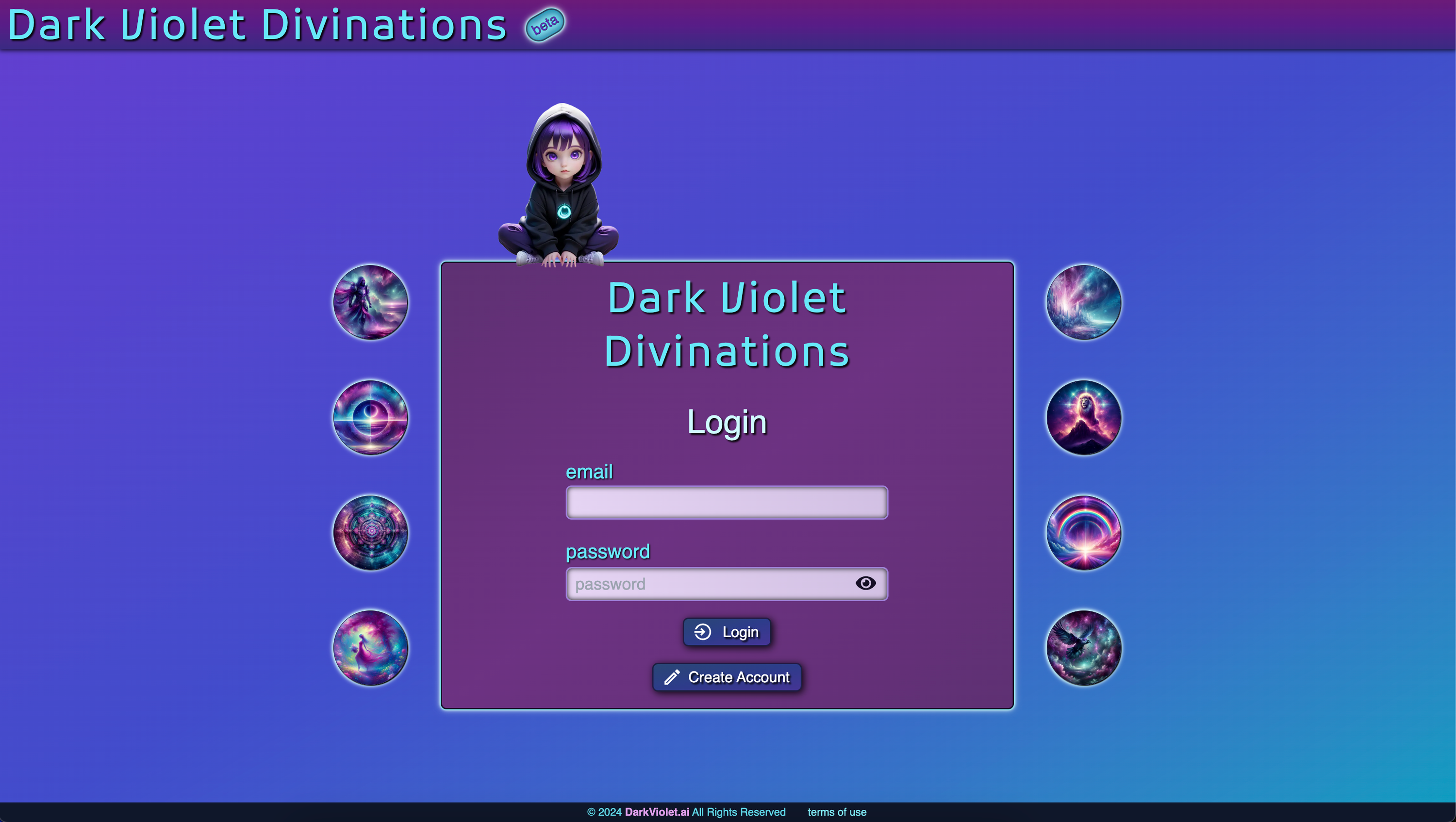 Dark Violet Divinations