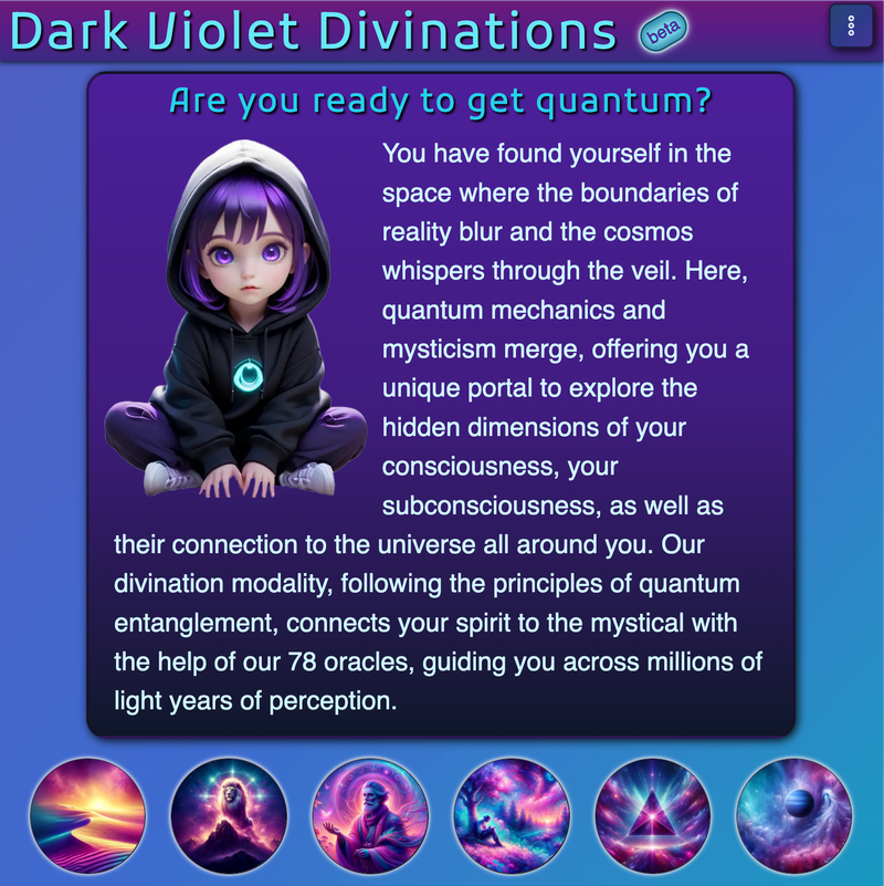 Dark Violet Divinations