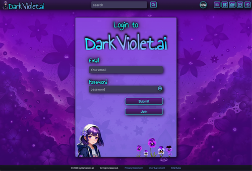Dark Violet Art