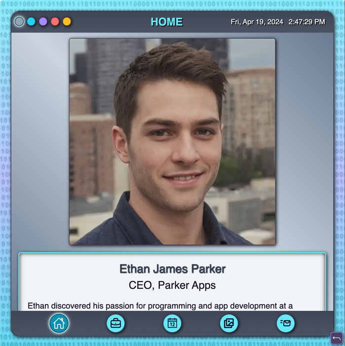 Ethan James Parker, Parker Apps