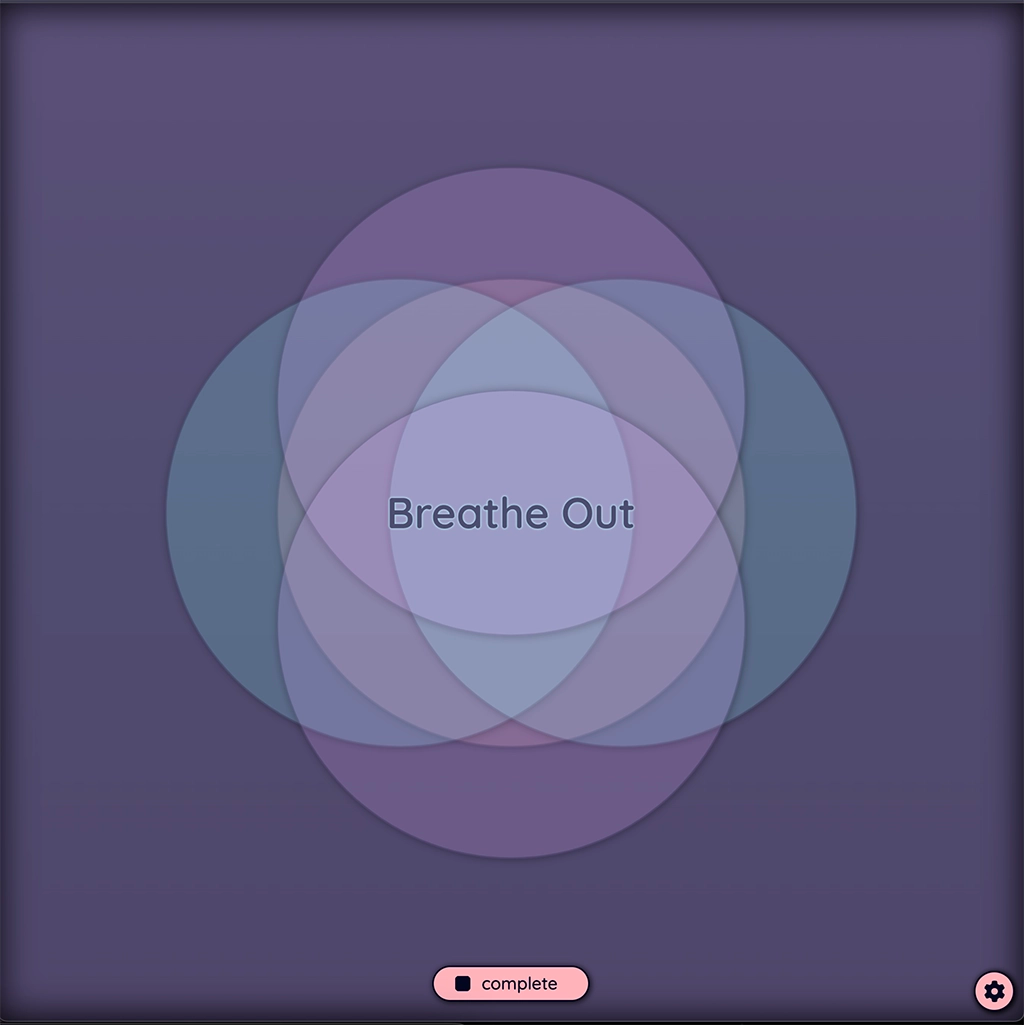 Breath with Lumi breathwork example 2