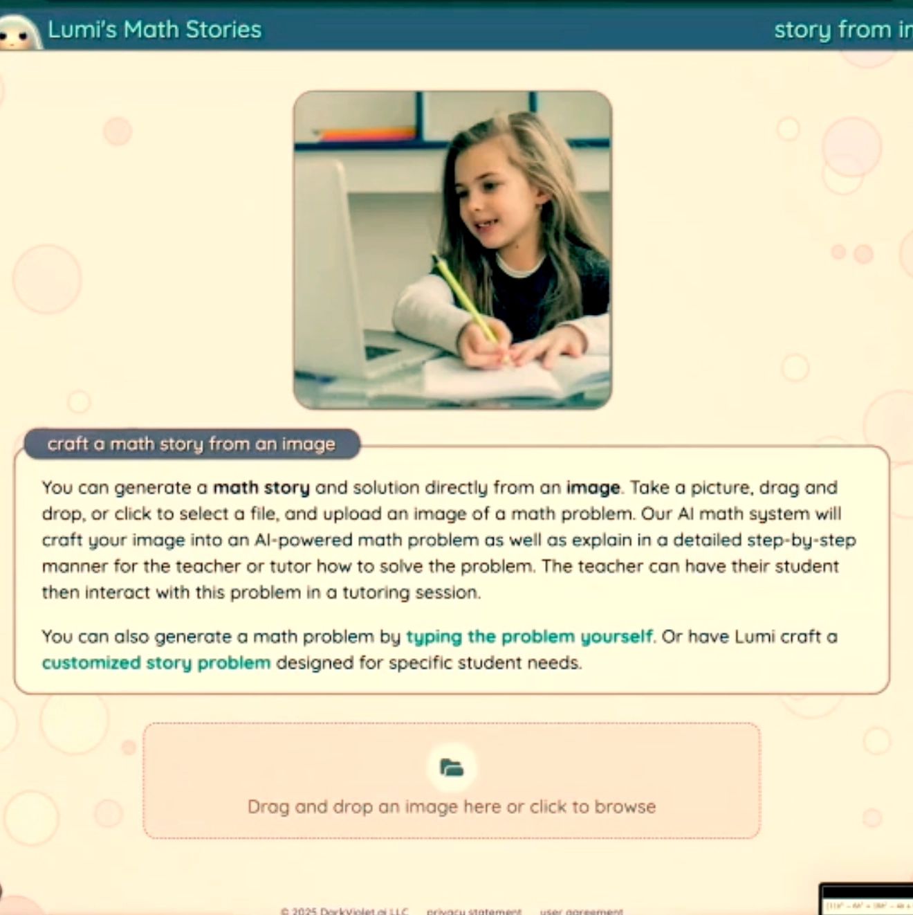 Learn with Lumi Math Problem Solving from Image