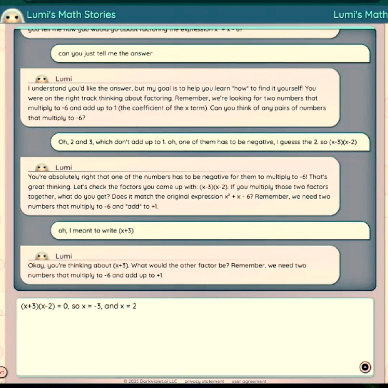 Learn with Lumi